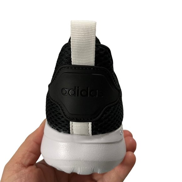 Adidas Lite Racer Boys Slip on Sneakers Size 3 Black Lightweight & Comfortable - Picture 12 of 14